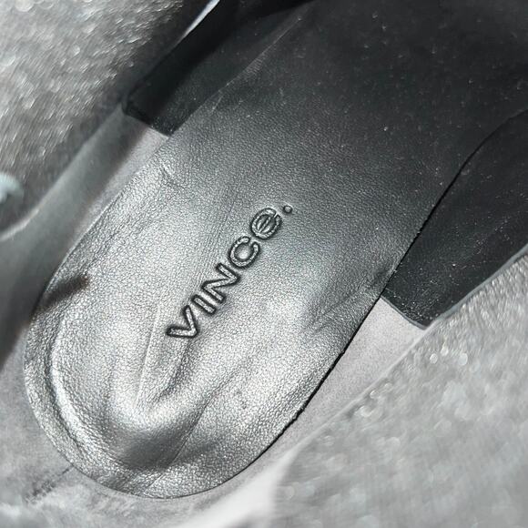 Vince Henderson Suede Ankle Booties Gray Size 9 NEW - Picture 9 of 9